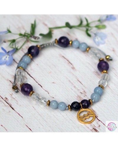 Bransoletka zodiakalna "Dla Wodnika".