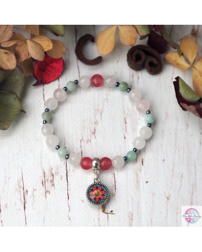 Bransoletka z mandalą "Zachwyt".