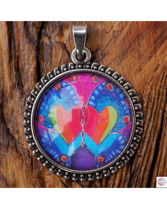 Medalion z mandalą "Nie-Dwa".