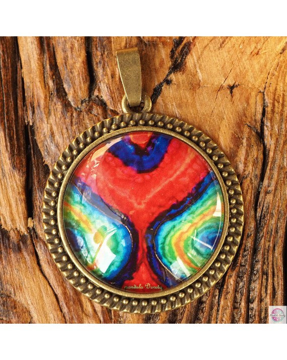 Medalion z mandalą "Uwolnienie".