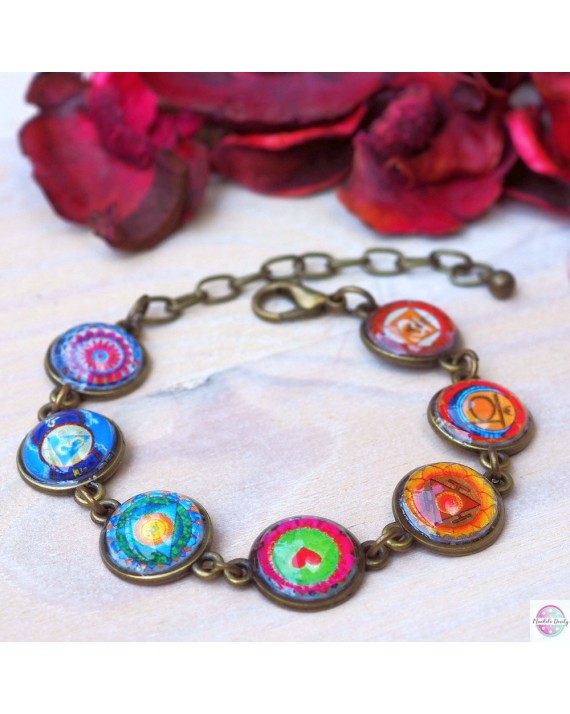 Bransoletka "7 czakr" nr 3.