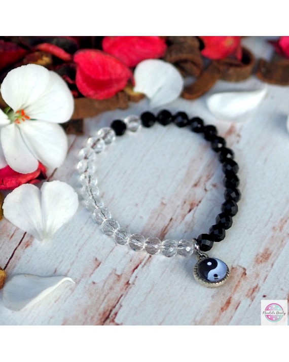 Bransoletka z symbolem "Yin Yang".